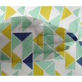 thumbnail image 4 of oneOone Viscose Chiffon Fabric Parallelogram & Triangle Geometric Print Fabric BTY 42 Inch Wide, 4 of 4