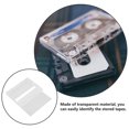 thumbnail image 2 of Miangastore WORGEOUS 3 Pcs Blank Audio Cassette Tape Case Recorder Holder, 2 of 8