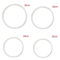 thumbnail image 3 of Joint de Remplacement Transparent en Caoutchouc de Silicone de 22 cm pour Autocuiseur Domestique, 3 of 8