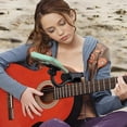 thumbnail image 3 of Musical Instrument Ukulele Shaped Phone Stand Holder For Mobile Devices Decorative Tabletop Support For Music Lovers, 3 of 8
