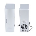 Portable Mini Fridge, USB Fridge Cooler Warmer Lightweight Keep Cold or Warm  for Cans for Skincare Products