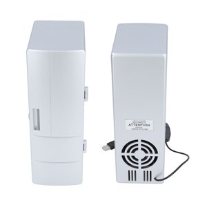 Portable Mini Fridge, USB Fridge Cooler Warmer Lightweight Keep Cold or Warm  for Cans for Skincare Products