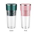 thumbnail image 2 of Yeacher Juicer Cup Smoothie and Shakes Blender Fruit Mixer Mini Portable Mixer Cup USB Rechargeable Fruit Blender Cup Washable Juicer Cup 400ML Fruit Vegetable Blender Cup, 2 of 7
