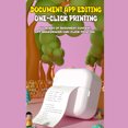 thumbnail image 3 of Miniature Inkless Printer, Clear Miniature Printer  1200mAh 7 Color Breathing Light  for Smartphone, 3 of 7