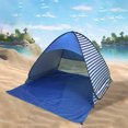 thumbnail image 4 of Hearth & Gear Outdoor Camping Camping Beach Up Beach Tent Sun Shelter For 2 To 3 Person 98% Includes 6 Tent Peg And Storage Bag To Withstand Wind Water Proof For Fishing Hiking Camping Kids Backpack, 4 of 4
