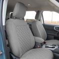thumbnail image 3 of For 2021-2024 Ford Bronco Sport FH Group Neoprene Custom Fit Seat Covers Water Resistant -Solid Gray  Front Set, 3 of 6