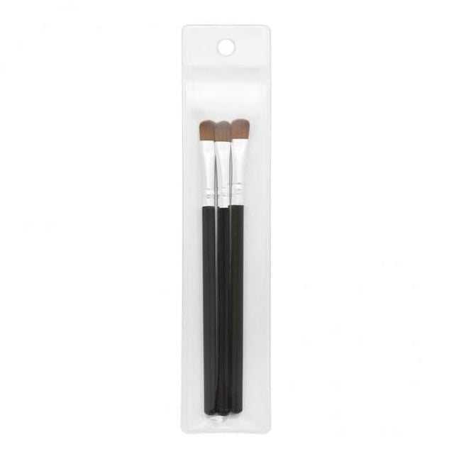 Bunblic 2x3x Eye Makeup Brushes Set Eyeshadow Blending Shading Cosmetic Brush , , 4 Pcs