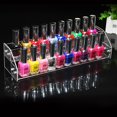 thumbnail image 3 of Tebru Nail Polish Rack  Durable Nail Polish Acrylic Clear Makeup Display Stand Rack Organizer Holder  Nail Polish Display Rack, 3 of 8