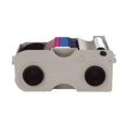 thumbnail image 1 of Fargo 45010 Ribbon Cartridge - YMCKOK - Thermal Transfer, Dye Sublimation - 200 Card, 1 of 2