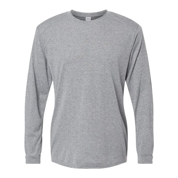 Long Islander Performance Long Sleeve T-Shirt, 2XL, Heather Grey