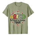 thumbnail image 4 of AWZXDE Hauts pour Filles Enfants Rentrée des Classes T-Shirt Graphique à Manches Courtes Col Rond Lumineux Confortable pour Garçons et Filles, 4 of 4