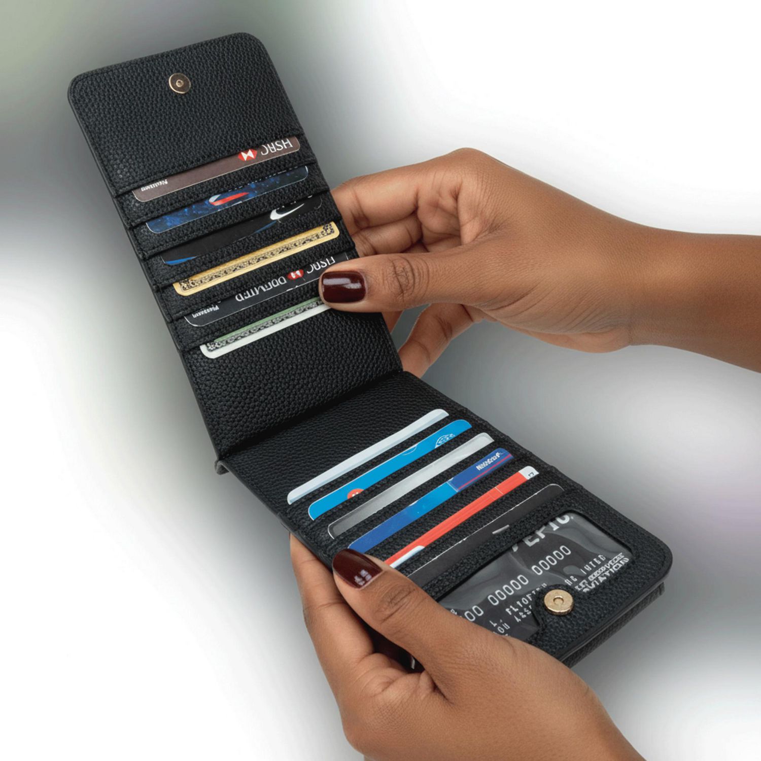Porte-cartes et téléphone à cordon plat pour femme adulte Time and Tru