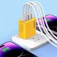 thumbnail image 5 of UsRHHA 2 in 1 GaN Charger, 120W Fast Charger Module with 4 Ports, Portable Wall Plug for Phone Tablet Laptop Travel, 5 of 5