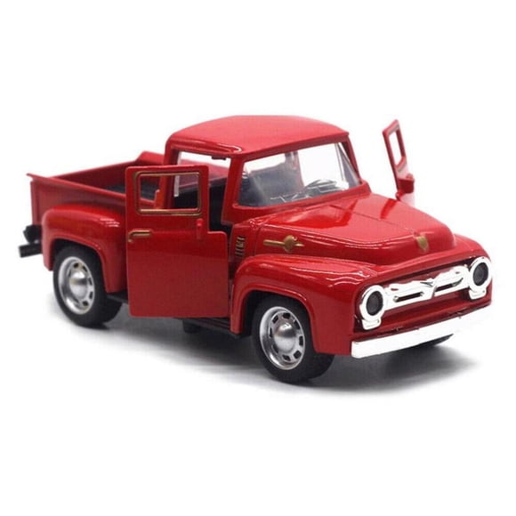 AMERTEER Clerance! Red Ford 1 32 Pickup Truck Alloy Car Model Car Model Children‘S Toy Car