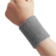 thumbnail image 1 of TopOne Cotton Sweatband Moisture Wicking Athletic Terry Cloth Wristband for Tennis, Basketball, Running, Gym, Working Out, 1 of 9