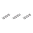 thumbnail image 2 of serony 2pcs Pure Color Sealing Clip Food Preservation Pure Color Household Tea Snack Pouch Sealer grey L 3Set, 2 of 6