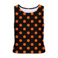 thumbnail image 2 of Plebaso Débardeurs d'Été pour Femmes Slim Imprimé Sans Manches Col Rond Tee-Shirts Froncés Blouses Décontractées pour Femmes, 2 of 4