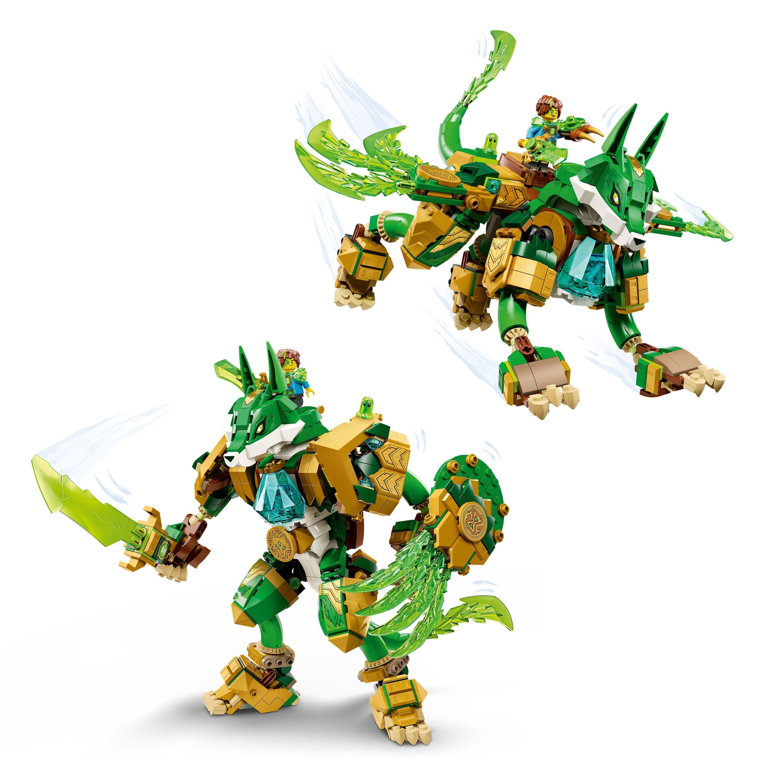 LEGO DREAMZzz Fox Guardian Mech Building Toy for Boys & Girls - Pretend Play Set for Kids, Ages 9+ - W/2 Build Options, 3 Minifigures, & 3 Creatures - Gift Idea for Birthdays - 71508