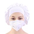 thumbnail image 3 of HEVIRGO Chapeaux Unisexe Couleur Unie Polyester Réglable Bouffant Casquette pour le Travail, 3 of 10