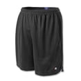 thumbnail image 1 of Champion Mens Long Mesh Shorts with Pockets, 2XL, Black, 1 of 2