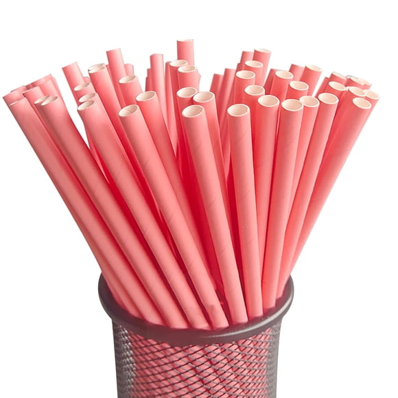 Vaidha Disposable Paper Straws Drink Straws Party Dessert Decoration