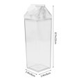 thumbnail image 2 of 2pcs Transparent Plastic Bottle 500ml Milk Bottle Drink Juice Container Empty Storage Bottle for Home Daily Use, 2 of 6