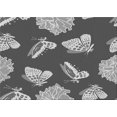 thumbnail image 1 of Ahgly Company Machine Washable Indoor Rectangle Transitional Dark Gray Area Rugs, 2' x 3', 1 of 7