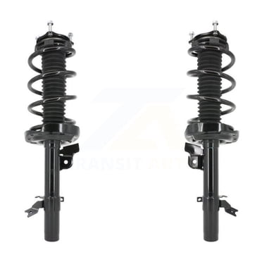 Transit Auto Front Complete Suspension Shocks Strut and Coil Spring Mount Assemblies Kit for Car Honda Pilot Ridgeline - Left Right Side (Driver Passenger) K78A-100479