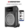 thumbnail image 3 of Monster X6 All-in-One PA Bluetooth Speaker, Party Speaker, includes Adjustable Tripod & Microphone, 3 of 8