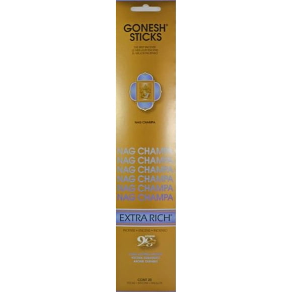 Gonesh Incense Sticks - Nag Champa