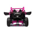 thumbnail image 4 of Officiellement Licencié LX Performance Can-Am Maverick 2x24V 4WD Edition 2 Places Pack Buggy pour Enfants à Chevaucher Roues Eva Sièges en Cuir RC, 4 of 5