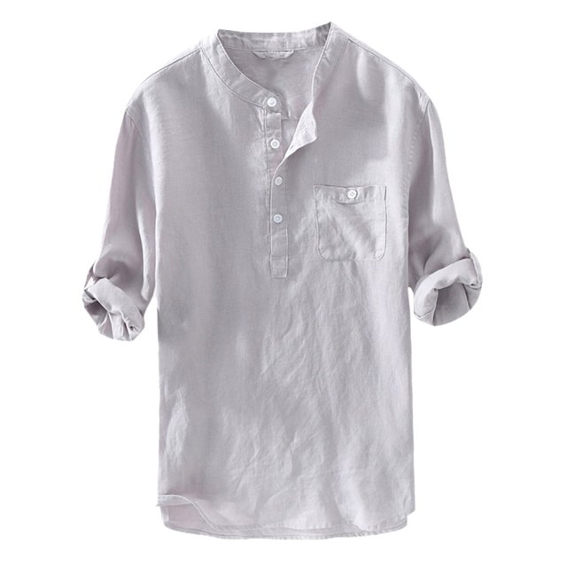 Tshirts Shirts for Men Button Down Spring Summer Solid Color Lapel Large Size Holiday Short Sleeved Green Going Out Fall Tops size XL