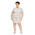 thumbnail image 2 of George Women's Plus Crew Neckline Nightshirt, 2 of 6