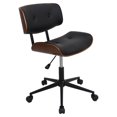 thumbnail image 1 of LumiSource Lombardi Mid-Century Modern Height Adjustable Office Chair, 1 of 6