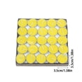 thumbnail image 3 of Tea Light Candles, Scented Candle, Home Decor, White, 50 Pack, Paraffin, 3.5cm Diameter, Tabletop, Romantic Party/Wedding, 3 of 3