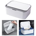 thumbnail image 3 of 1pc Wet Dispenser Box Tissue Box Baby Holder gray white, 3 of 8