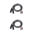 thumbnail image 1 of stanreset 2 Xlr To 2 Hifi Stereo Adapter Audio Extension Cable Hifi Stereo Adapter XLR male cable&black 2Set, 1 of 6