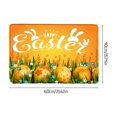 thumbnail image 3 of Wzzjkit Easter Door Mat - Super Absorbent Quick Dry Front Mats Bath Rug Rubber Backing Non Slip Washable Carpet - Easter Decorations Door Mat Outside Entrance, 3 of 8