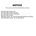 thumbnail image 2 of PUR Engine Cartridge Oil Filter (12 Pack) for Car Mini Cooper Countryman Paceman K56-100259, 2 of 2