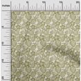 thumbnail image 2 of oneOone Polyester Spandex Olive Green Fabric Tropical Craft Projects Decor Fabric Printed By The Yard 56 Inch Wide, 2 of 5
