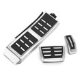 thumbnail image 4 of ANGGREK 3PCS Accelerator Brake Reast Pedal Stainless Steel Replacement For A4 B8 /S4RS4 LHD Automatic Transmission 2008‑2015,Brake Pedal,Accelerator Pedal, 4 of 8