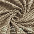 thumbnail image 4 of CHOK 2024 1-Piece Checks Stretch Sofa Cover Slipcover Couch Cover  Chair  Light Gray, 4 of 6