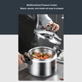 thumbnail image 3 of 3L to 15L Canning Pressure Cooker, Pressure Cooker Thickened Large Capacity Anti Stick Explosion Proof Aluminum Pressure Canner for Commercial Household Use, 3 of 7