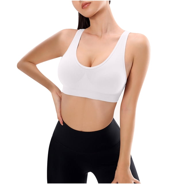 Womens Plus Size Bras Convertible Bra Feature V-Neck Push-up Bra Style W-279 White M
