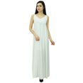 thumbnail image 1 of Bimba Robe Maxi Unie à Bretelles Spaghetti pour Femme pour l'Été, Tenue de Plage, Robe d'Été, 1 of 8