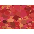 thumbnail image 1 of Ahgly Company Machine Washable Indoor Rectangle Transitional Red Area Rugs, 6' x 9', 1 of 7