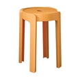 thumbnail image 2 of HOARBOEG Home Chairs Made Of Thick Plastic Can Be Stacked And Stacked. Dining Table Stools Windmill Stools High Round Stools Rubber Stools And Simples Chairs, 2 of 6