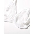 thumbnail image 2 of Freya Womens Hero Underwire Side Support Balcony Bra, 34J, White, 2 of 3