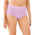 thumbnail image 1 of Bali Womens One Smooth U All Around Smoothing Brief, 6, Pink Reverie Pointelle, 1 of 1
