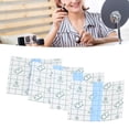 thumbnail image 4 of Adhesive Cosmetic Palette, Portable Transparent PU Film Disposable Makeup Hand Palette Waterproof  For Home, 4 of 8